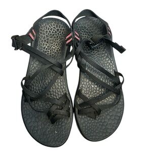 CHACO ZX/2 CLASSIC DUAL STRAP SANDAL Black Womens 11
